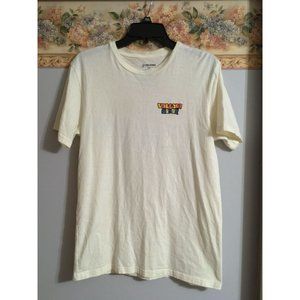 Volcom Small Cream Graphic Print Volcom Stone Colorful Basic Comfort T-Shirt Top